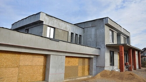 Строительство дома из газосиликатных блоков в Фаниполе